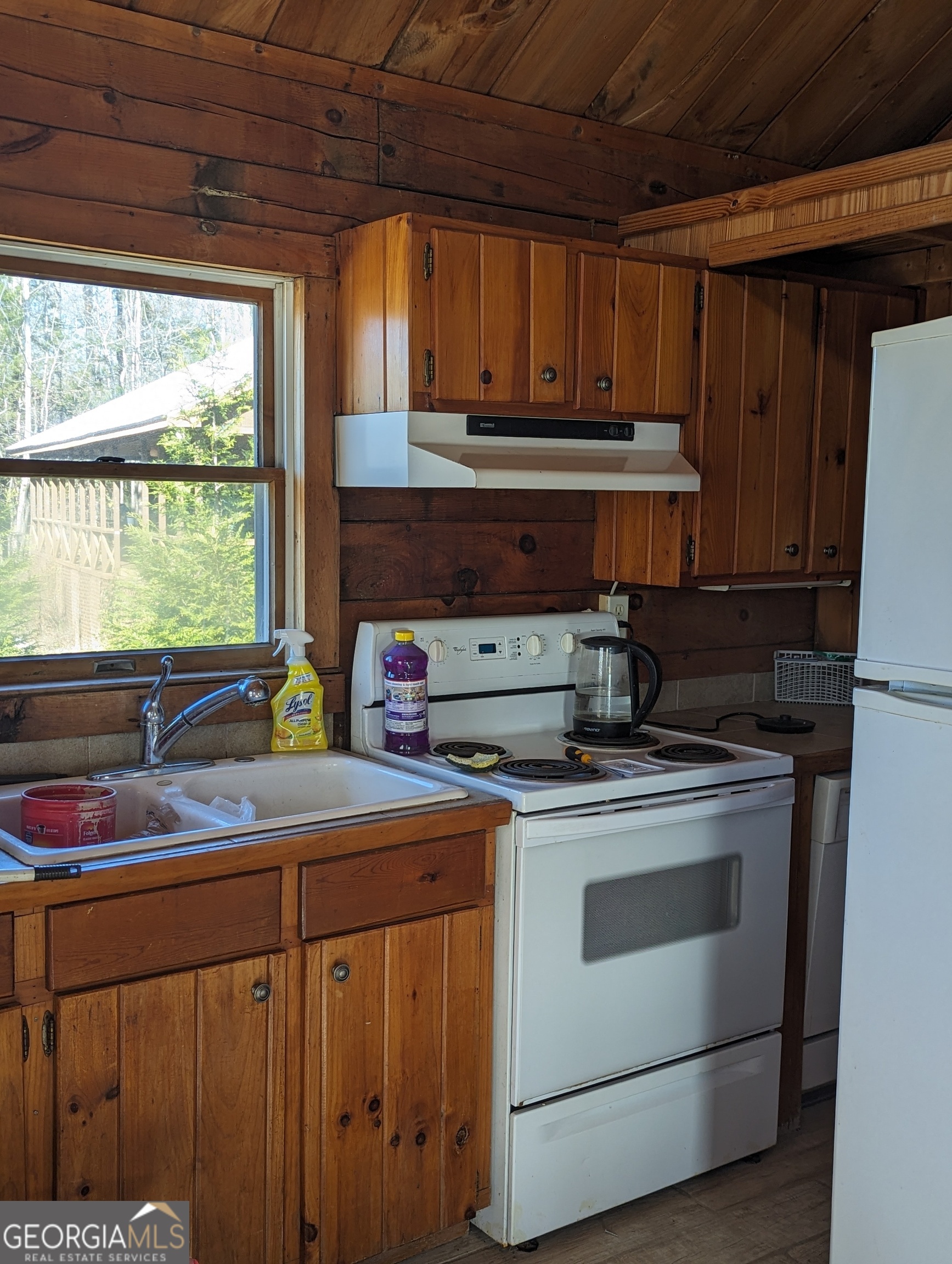 14 Cherokee Resort Road Pine Mountain, GA 31822 - Photo 12 of 16 a kitchen with a stove and a sink