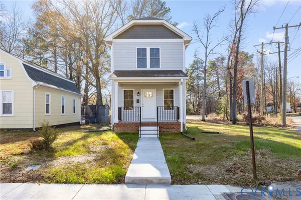 a view of a house with a swimming pool