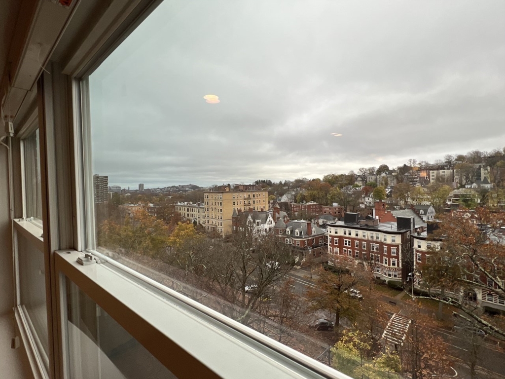 1600 Beacon Street, Unit 1002 Brookline, MA 02446 - Photo 14 of 16 a view of a city from a window