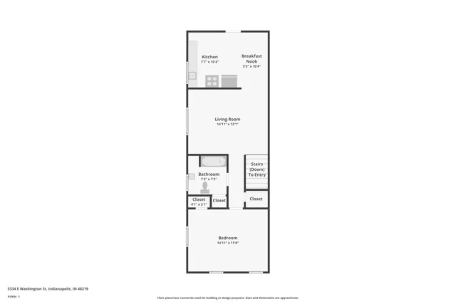 $440,000 | 5334 East Washington Street, Indianapolis, IN 46219
