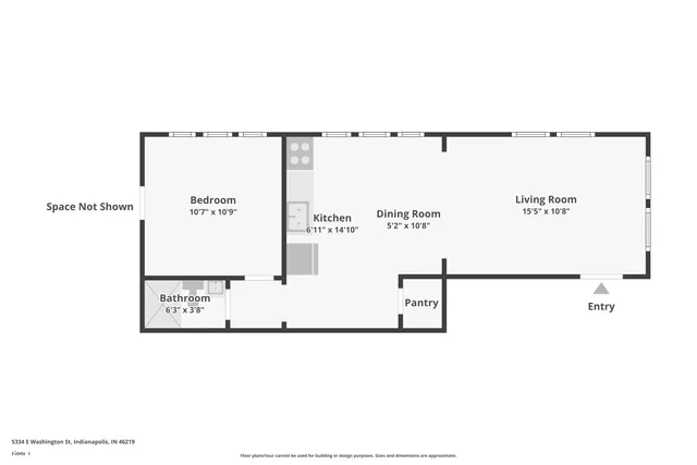 $440,000 | 5334 East Washington Street, Indianapolis, IN 46219