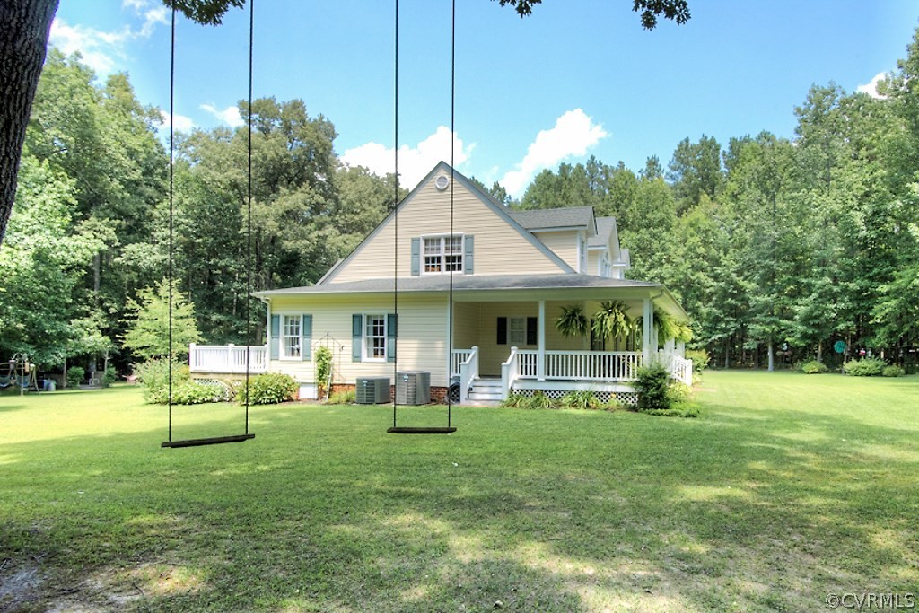 3480 Courtland Road Disputanta, VA 23842 - Photo 36 of 37 a front view of a house with a yard