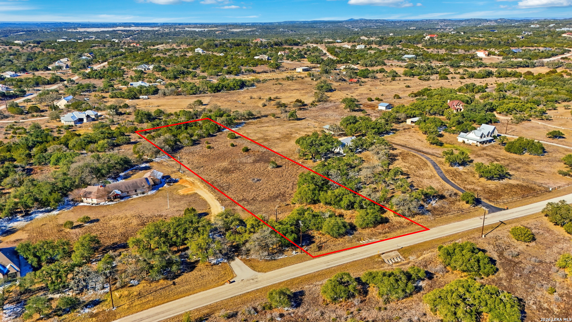 246 Dodder Lane Spring Branch, TX 78070 - Photo 9 of 22 an aerial view of residential houses with outdoor space