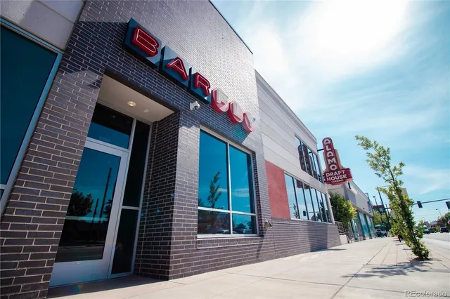a view of a city street view and ocean view