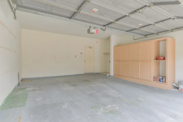 a backyard of a house