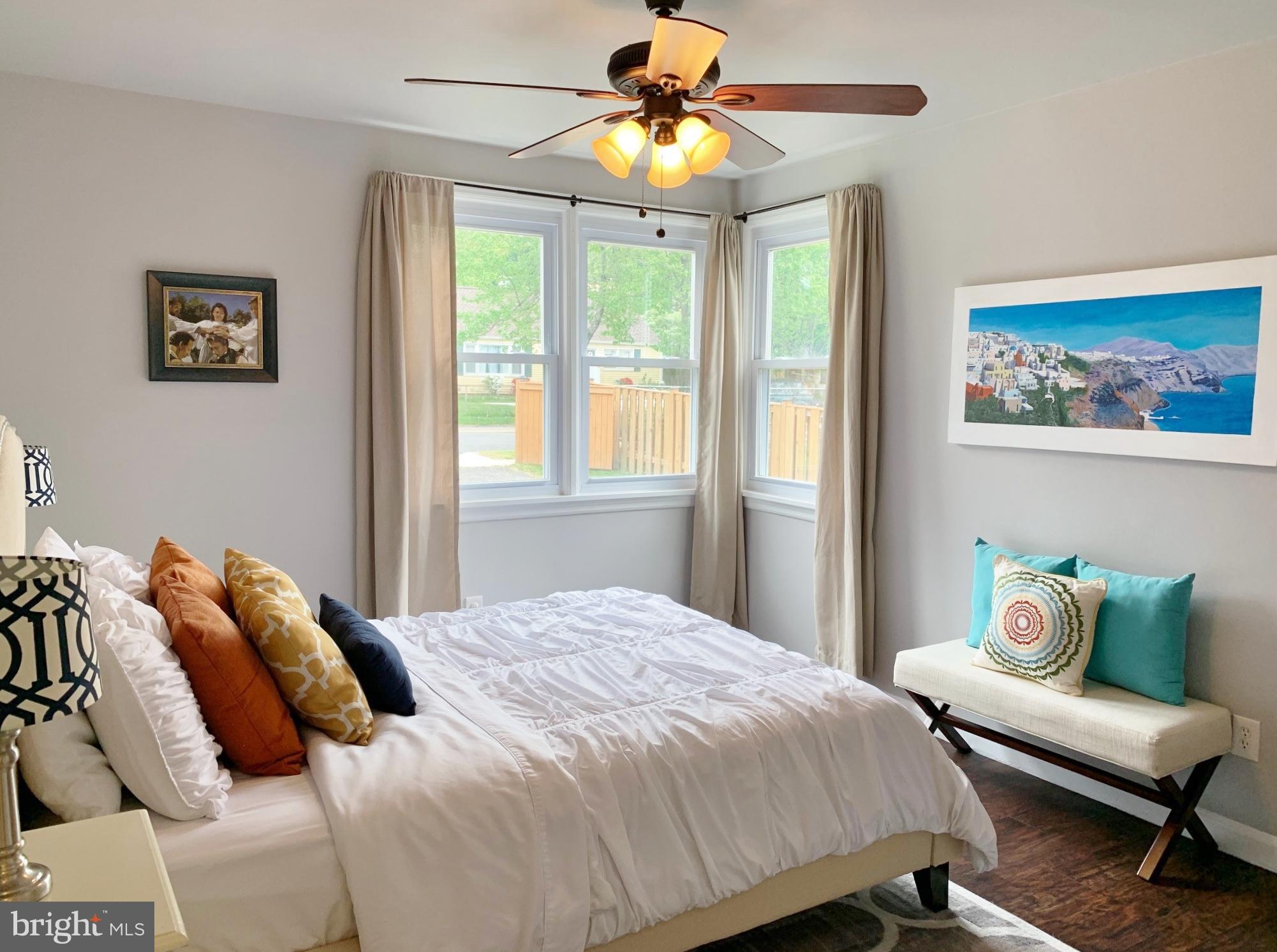 3238 Wayne Road Falls Church, VA 22042 - Photo 13 of 26 Beautiful Master Bedroom with ceiling fan!