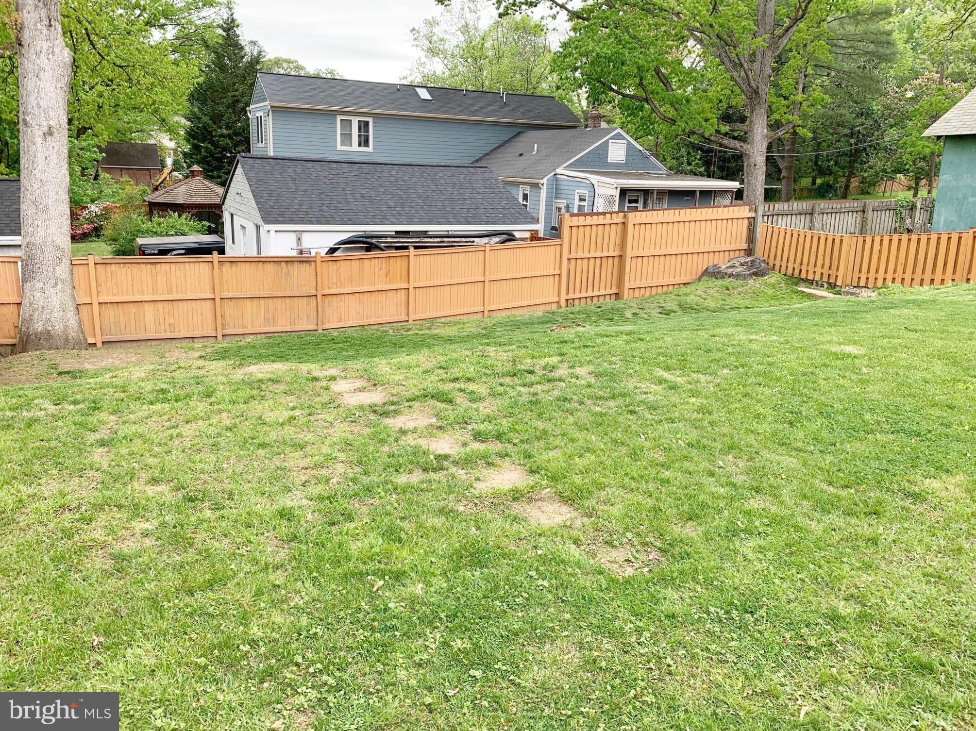 3238 Wayne Road Falls Church, VA 22042 - Photo 24 of 26 Fully fenced yard, with lots of room in the back!
