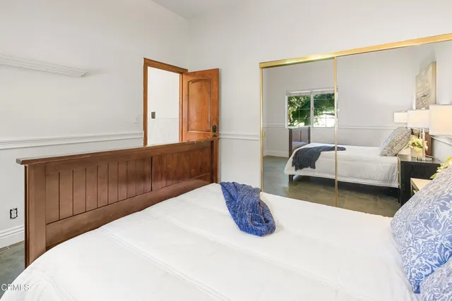 a view of swimming pool with a yard