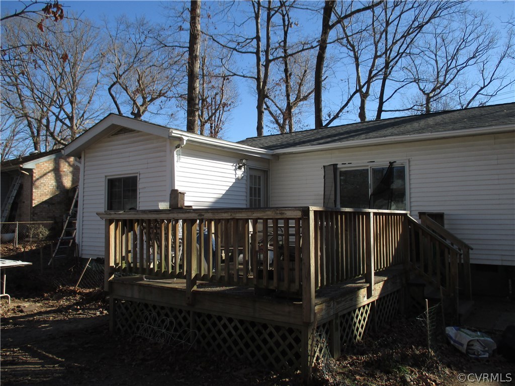 2416 Coxendale Road Chester, VA 23831 - Photo 8 of 9 Rear View of Home