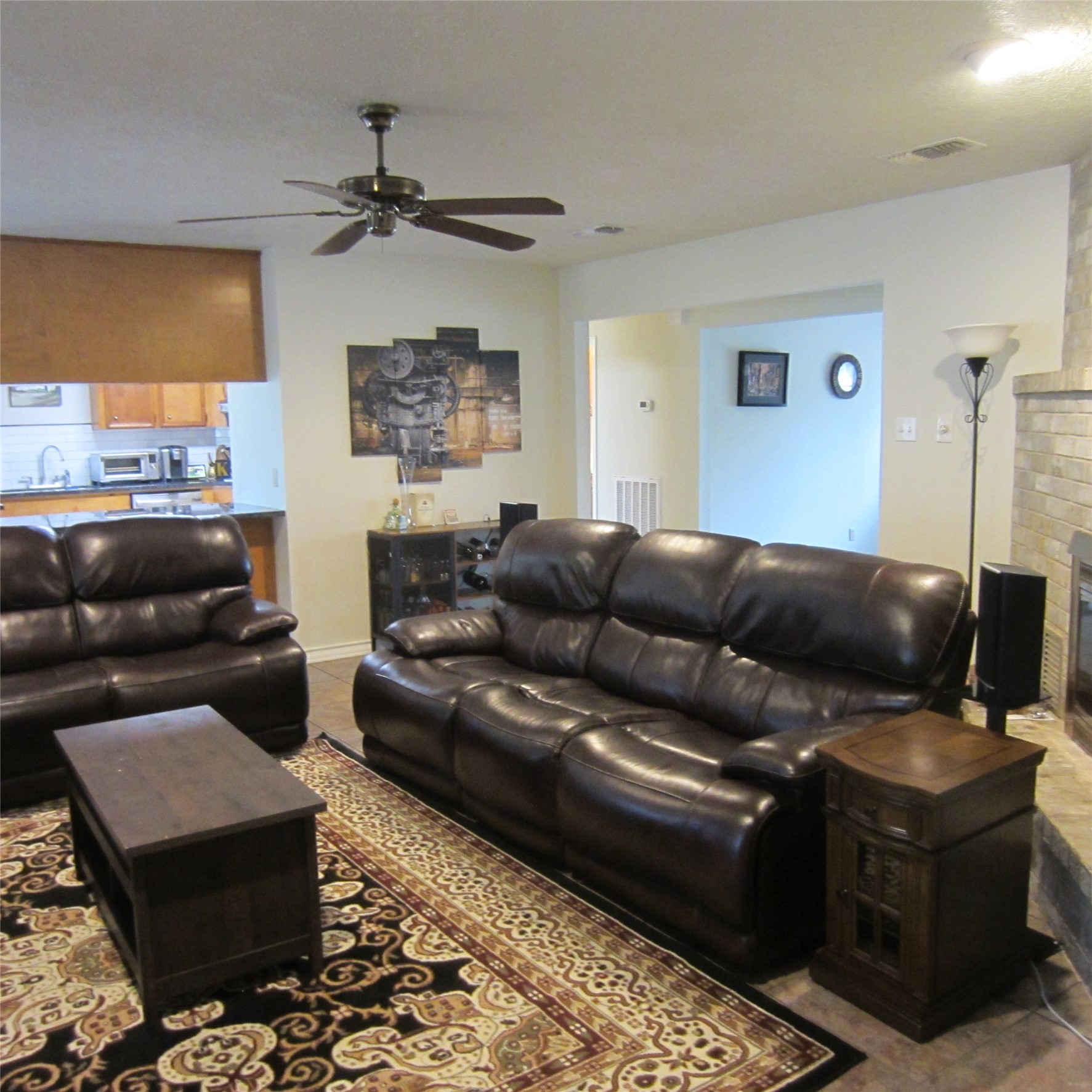 512 County Road 2222 Cleveland, TX 77327 - Photo 29 of 41 Living room is open to the kitchen.