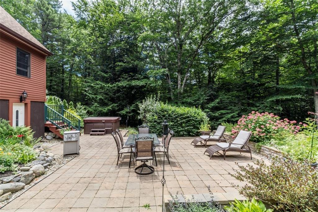 270 Bruce Hill Road Cumberland, ME 04021 - Photo 34 of 35 Large patio, hot tub, beautiful...