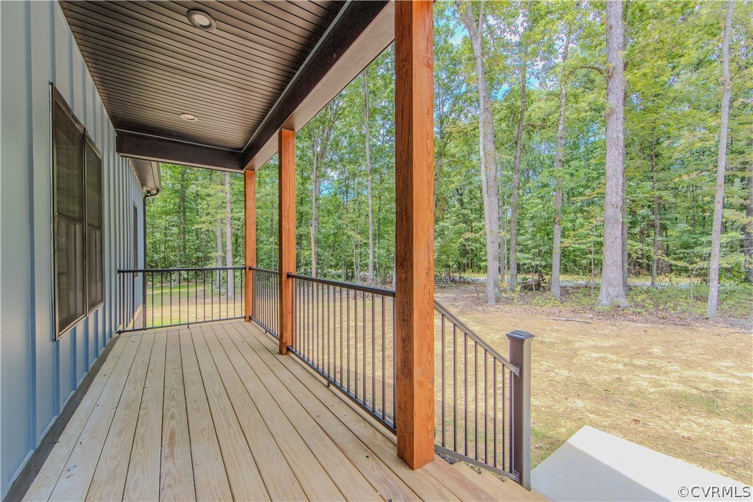 4243 Three Bridge Road Powhatan, VA 23139 - Photo 6 of 32 a view of backyard with green space