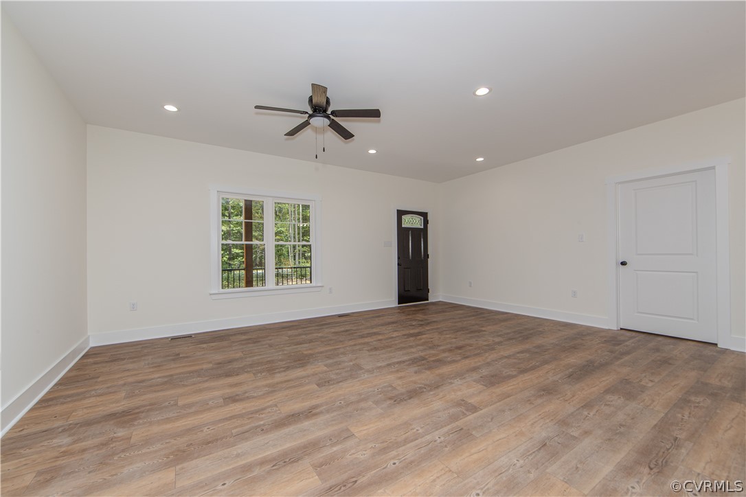 4243 Three Bridge Road Powhatan, VA 23139 - Photo 7 of 32 a view of an empty room with a window