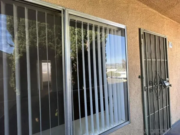 a view of a balcony