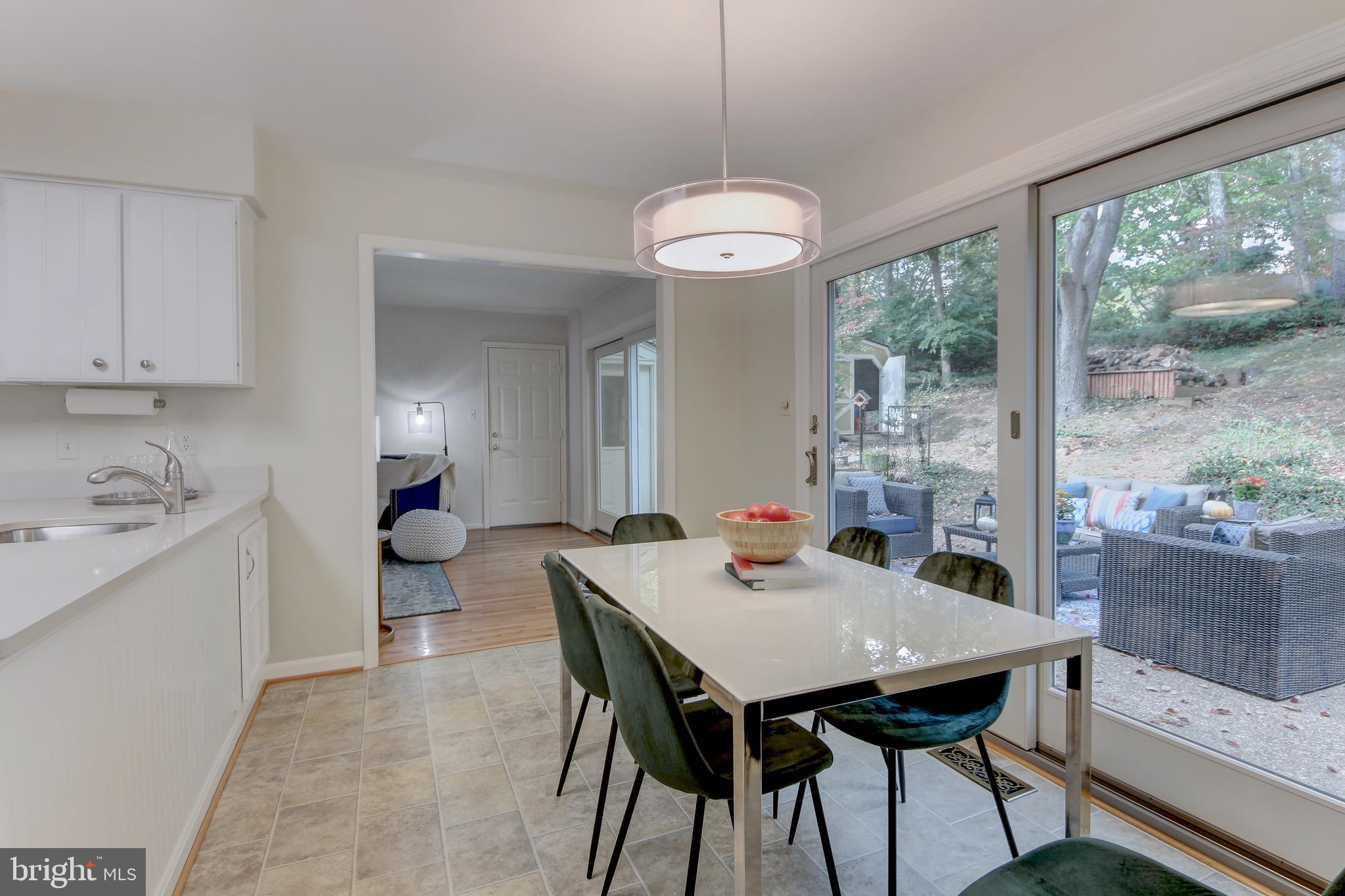 2302 Tanglevale Drive Vienna, VA 22181 - Photo 12 of 60 Breakfast room with garden views