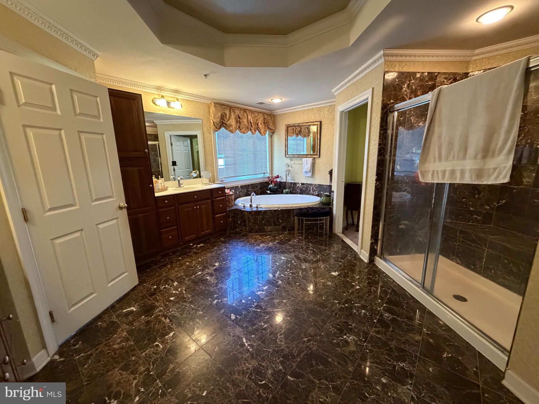18724 Brooke Road Brinklow, MD 20862 - Photo 28 of 52 Luxurious spa-like bathroom retreat.