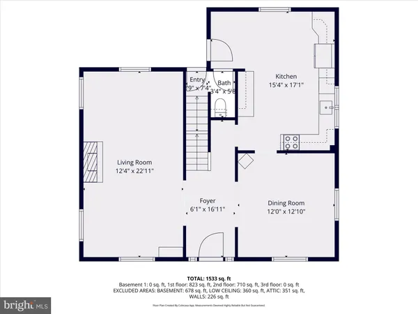 a view of a floor plan