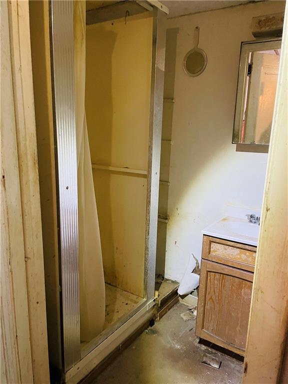 175 Steuben Street Pittsburgh, PA 15220 - Photo 27 of 40 a bathroom with a sink and a mirror