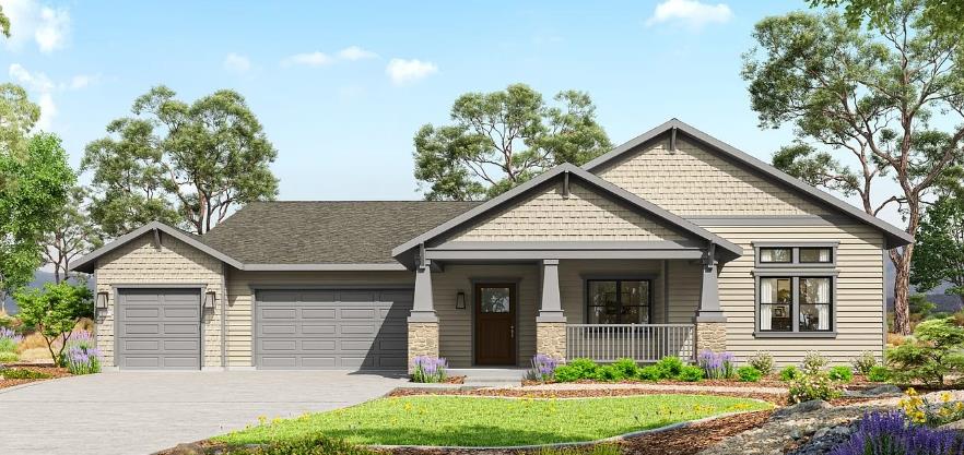 7340 Aster Lane Rescue, CA 95672 - Photo 2 of 2 front view of a house and a yard