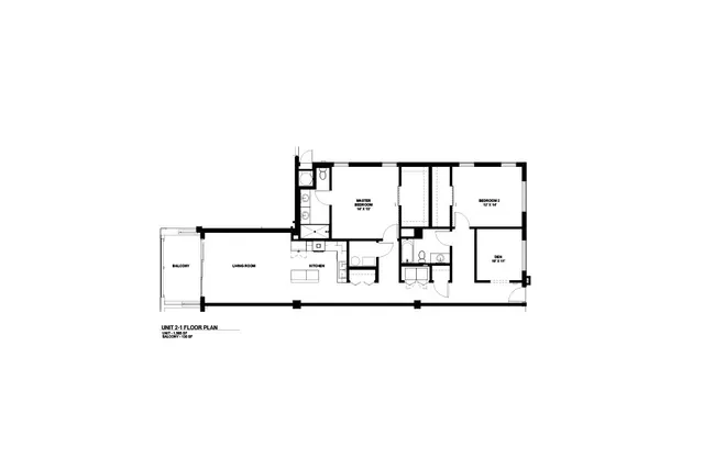 a picture of a bench in a building