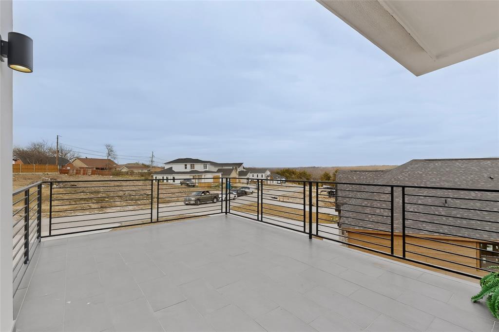 6027 Plum Dale Road Dallas, TX 75241 - Photo 2 of 33 Balcony with a spectacular view of Downtown Dallas