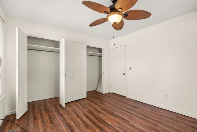 wooden floor in an empty room