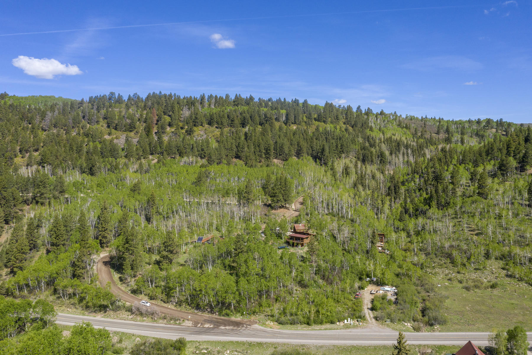Lot 1 Sky Mountain Ranch Road Placerville, CO 81430 - Photo 7 of 13 a view of a city