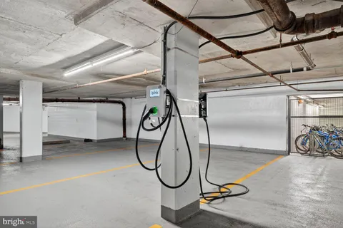 a room with gym equipment