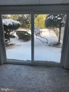 a view of a interior