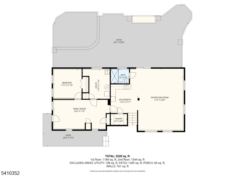 31 Blue Ridge Avenue Green Brook, NJ 08812 - Photo 28 of 28 a picture of a floor plan