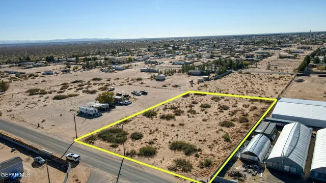 a view of a terrace with a mountain