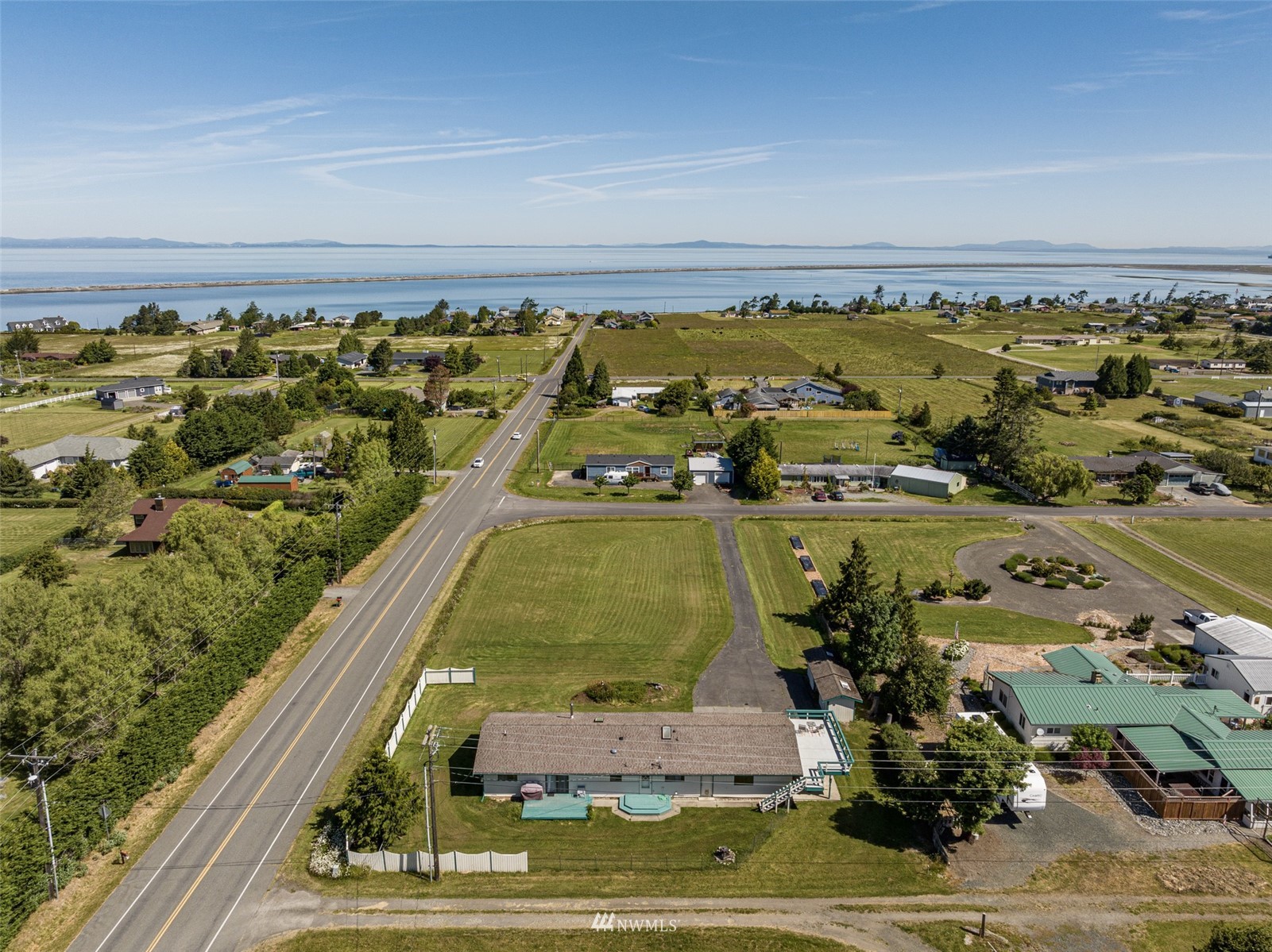 22 Libby Street Sequim, WA 98382 - Photo 6 of 40 an aerial view of residential houses with outdoor space