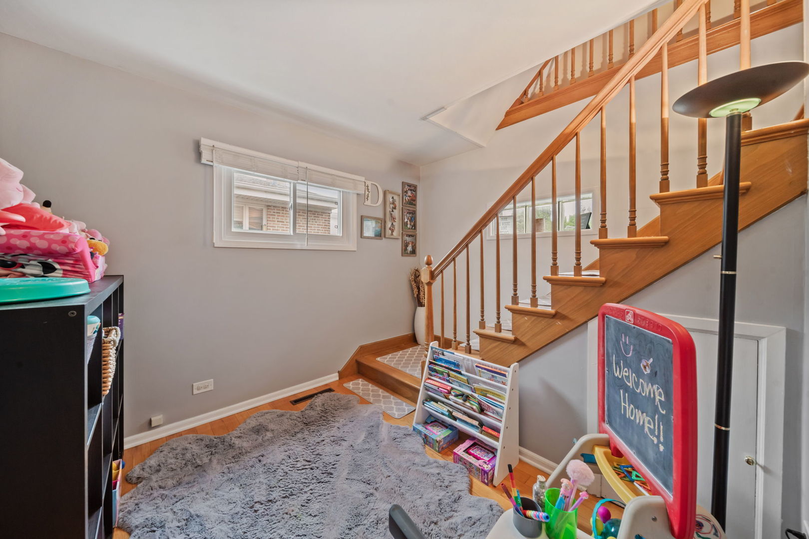 8243 Washington Street Niles, IL 60714 - Photo 13 of 30 a view of an entryway with wooden floor