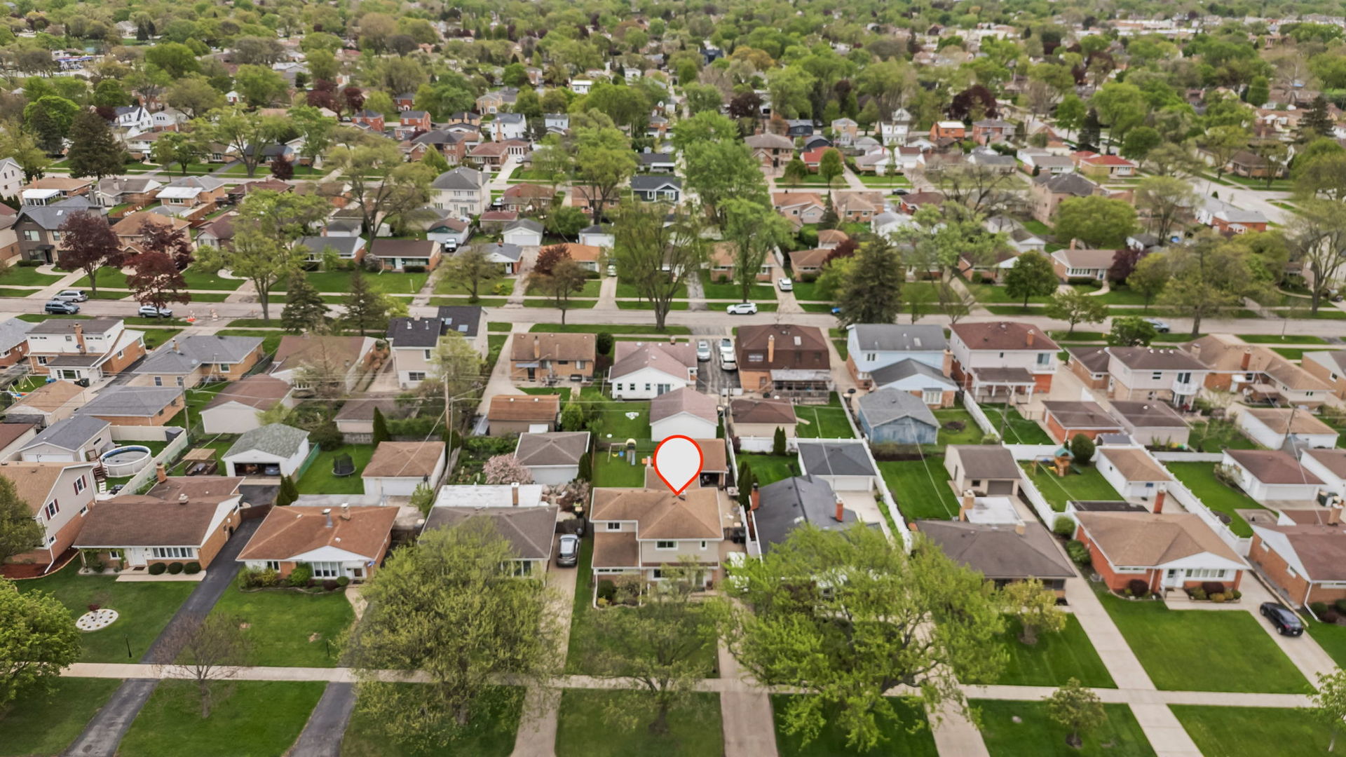 8243 Washington Street Niles, IL 60714 - Photo 26 of 30 an aerial view of multiple house