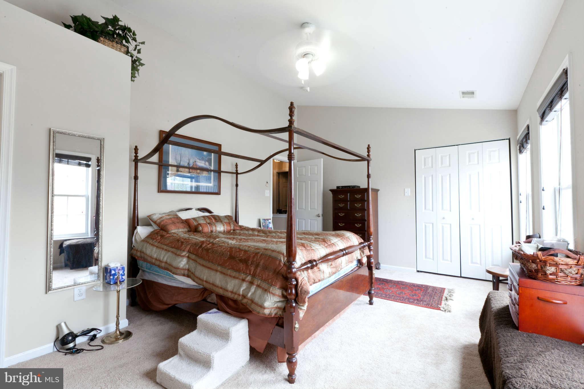 814 Aztec Drive Frederick, MD 21701 - Photo 5 of 22 Master bedroom with vaulted ceilings