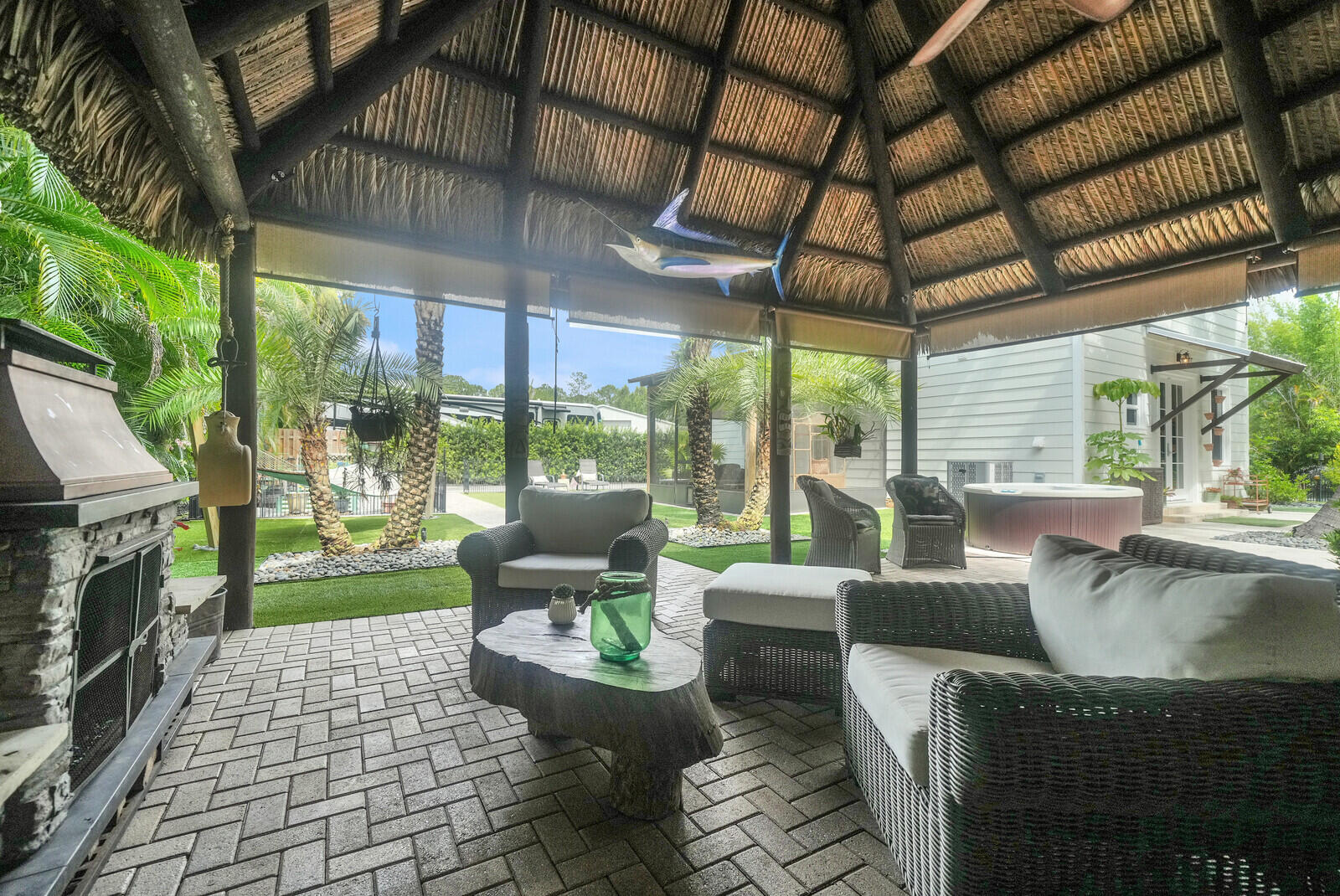 13432 153rd Road North Jupiter Farms, FL 33478 - Photo 26 of 84 tiki hut with summer kitchen