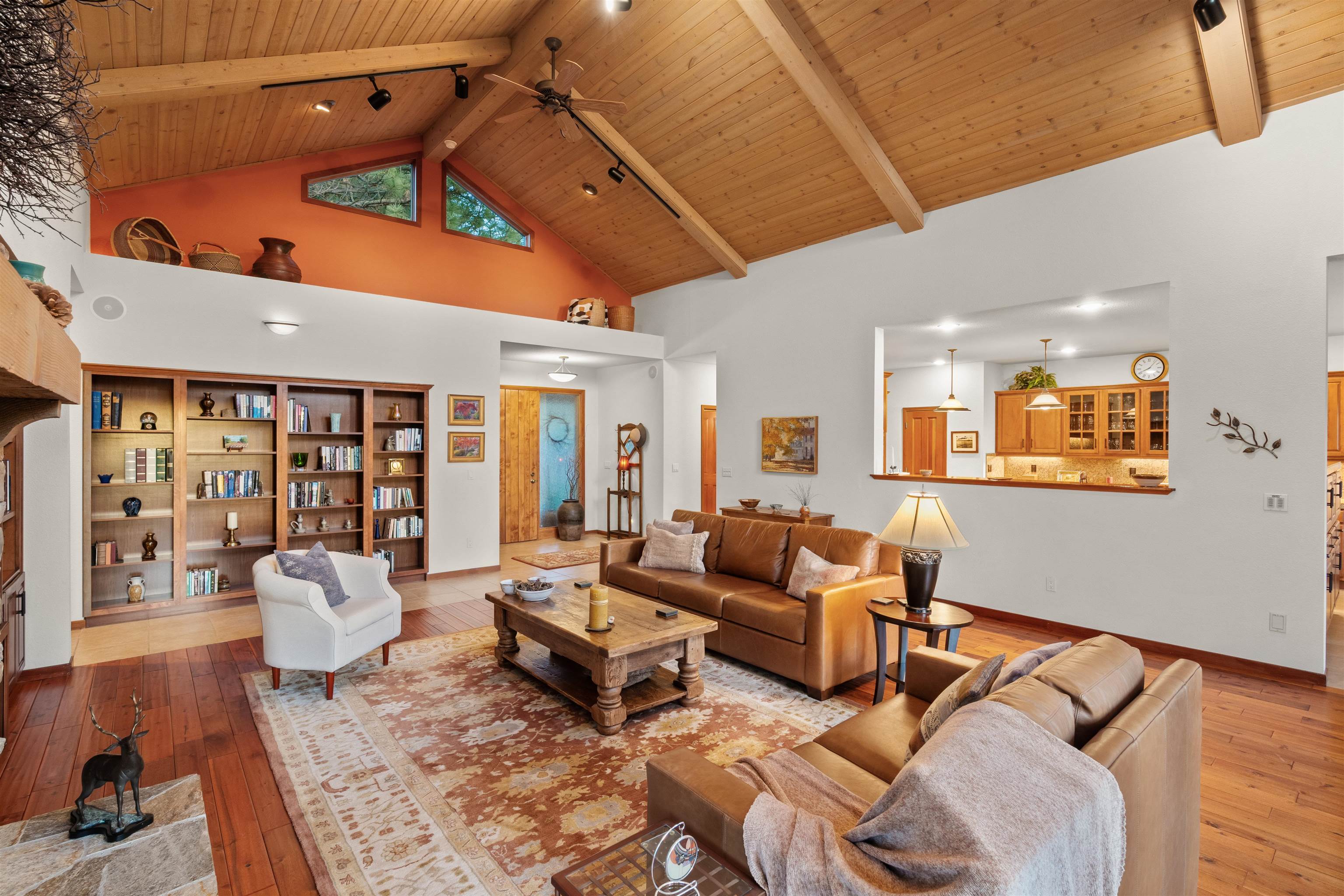 238 Clouds Rest Portola, CA 96122 - Photo 8 of 34 a living room with furniture and wooden floor