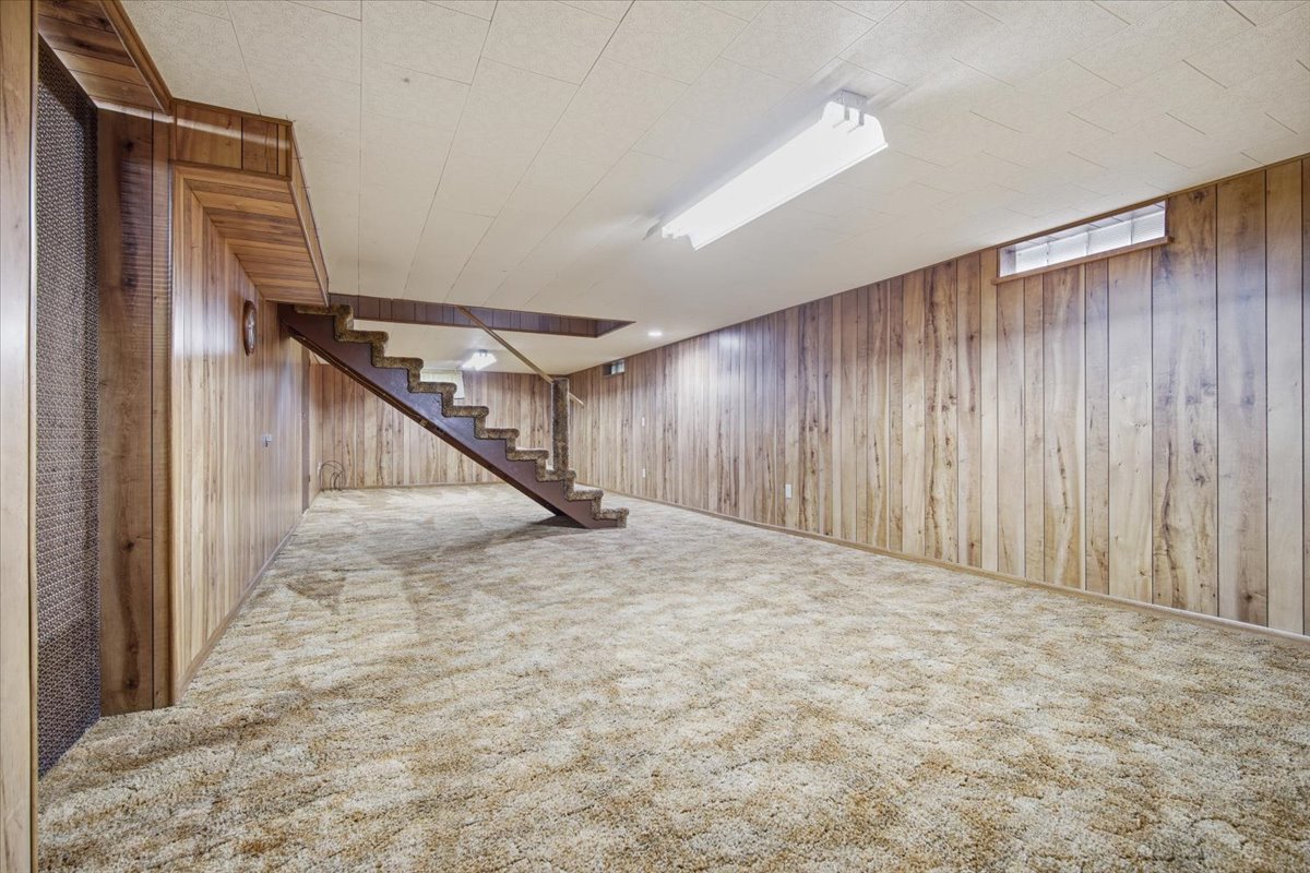 509 Smith Street Roanoke, IL 61561 - Photo 22 of 28 a view of an empty room with stairs