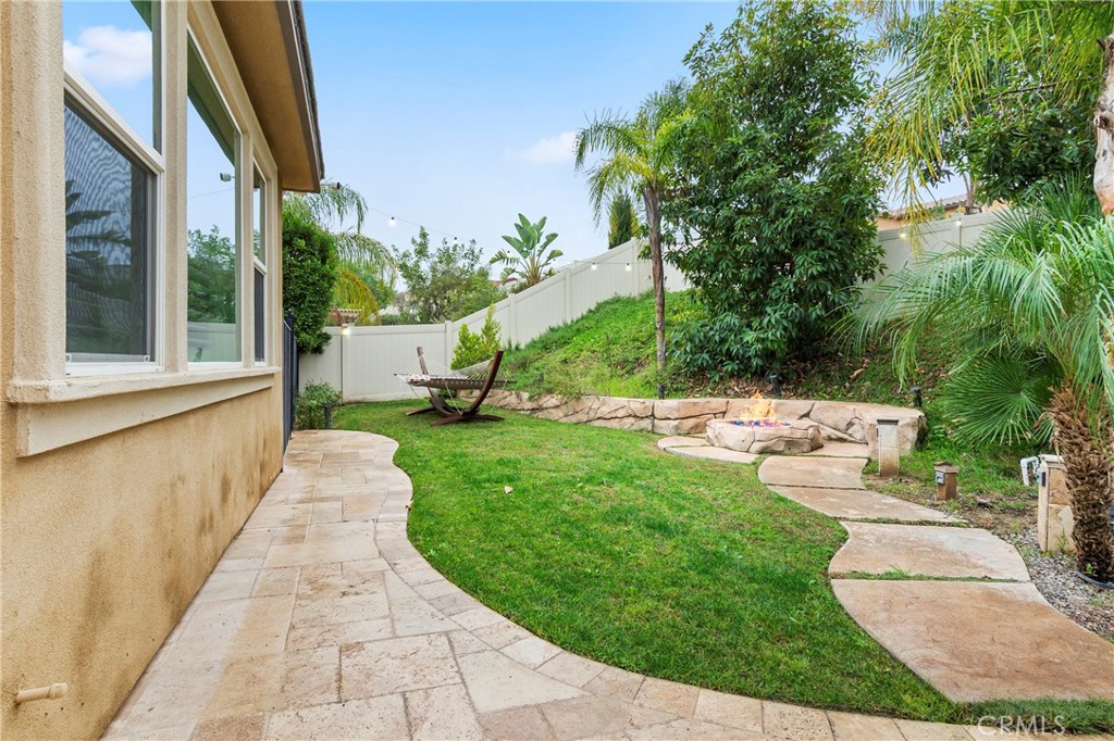 12528 Locke Circle Riverside, CA 92503 - Photo 40 of 46 a view of backyard with swimming pool and sitting area