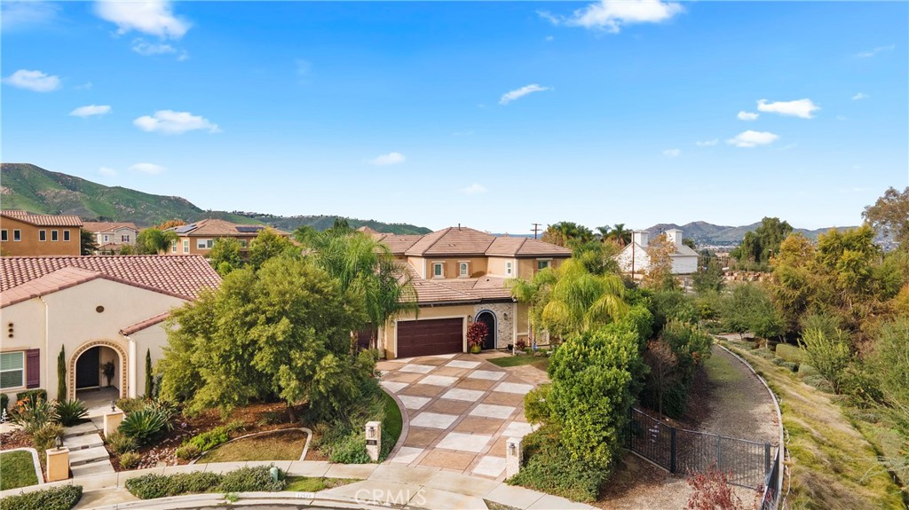 12528 Locke Circle Riverside, CA 92503 - Photo 42 of 46 a aerial view of a house with a yard