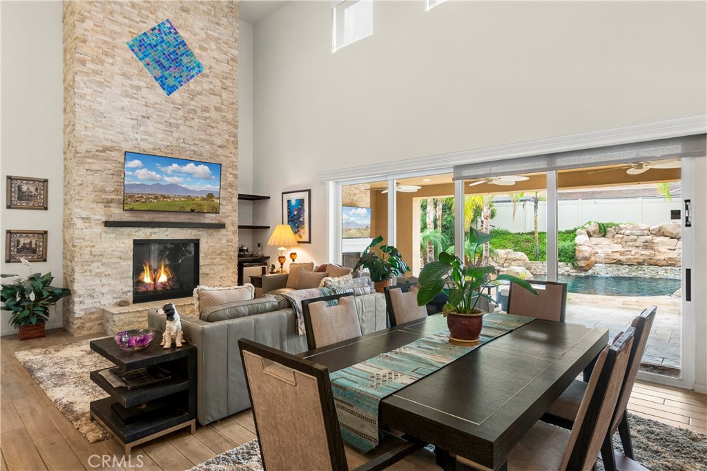 12528 Locke Circle Riverside, CA 92503 - Photo 7 of 46 a view of a dining room with furniture window and outside view