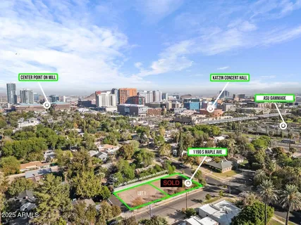 a view of a sign in a park