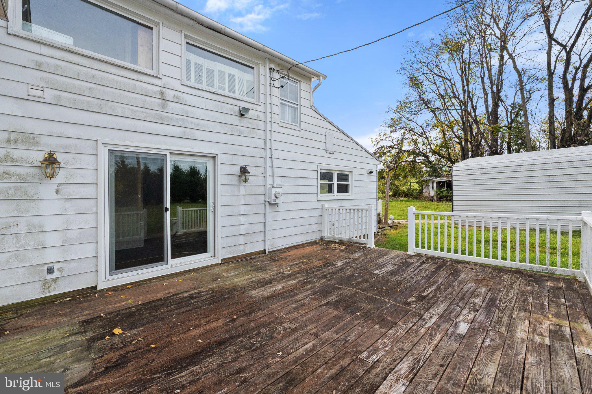 210 Clark Road Middletown, VA 22645 - Photo 35 of 38 Large deck for entertaining or relaxing