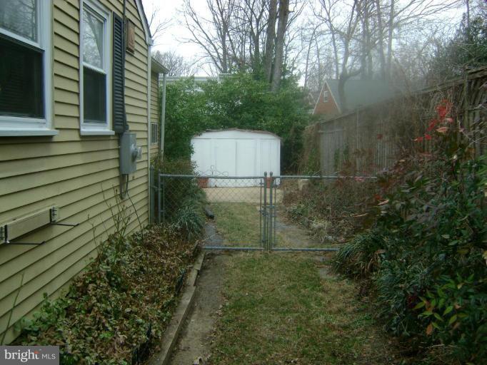 3209 Edgewood Road Kensington, MD 20895 - Photo 3 of 13 Driveway to back/shed