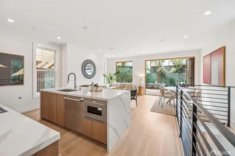 a very nice looking room with a large window