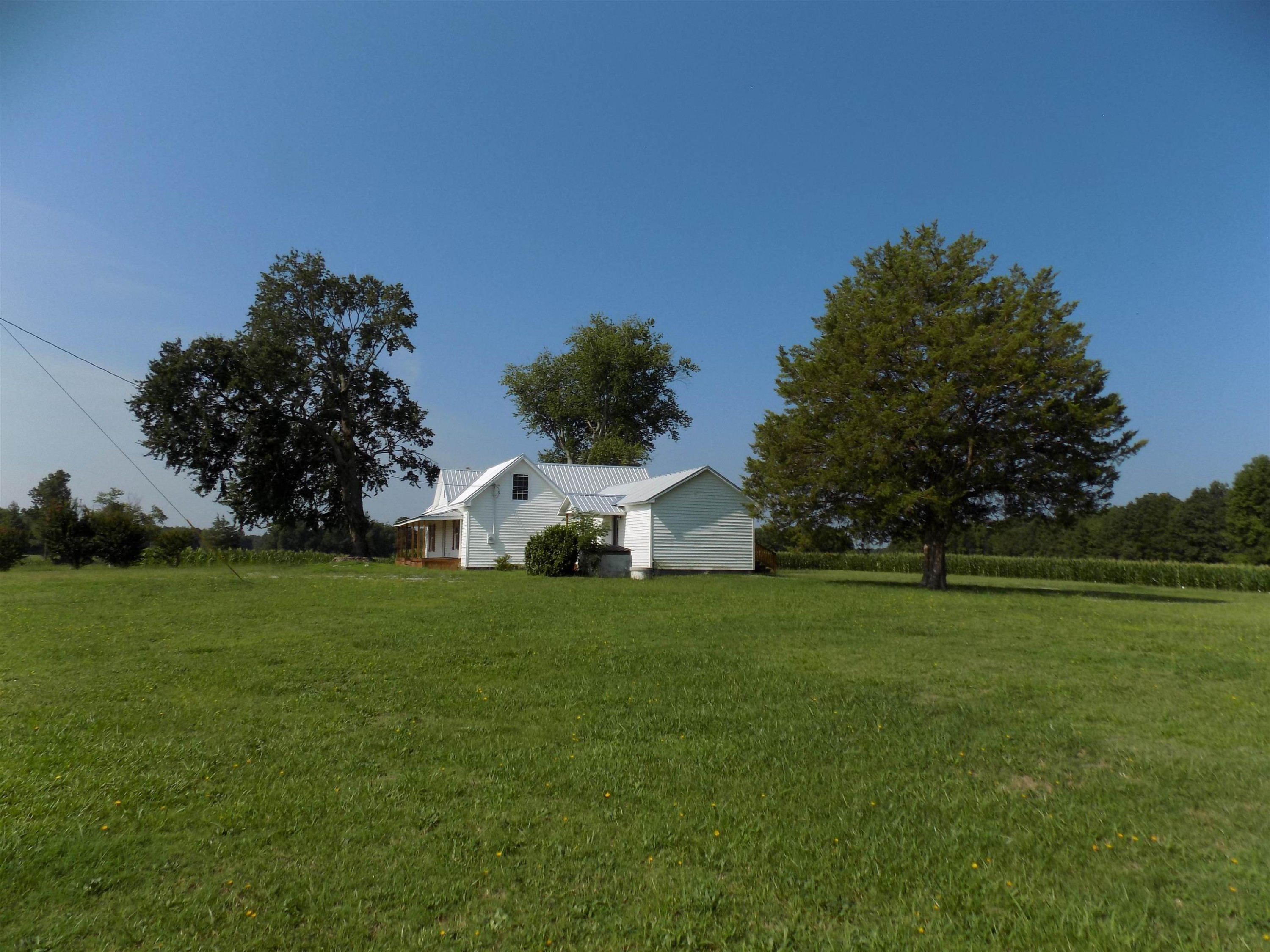 821 Greys Mill Road Louisburg, NC 27549 - Photo 8 of 33 a front view of a house with a yard and trees