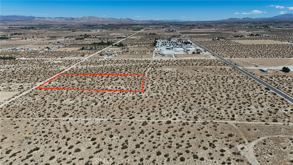 731 Sunset Road Lucerne Valley, CA 92356 - Photo 2 of 8 Red boundary lines on pictures are an estimate and for marketing purposes only. Buyer to verify all aspects of this property including, but not limited to utilities, assessments, boundaries, usage, access, and zoning to satisfy themselves.