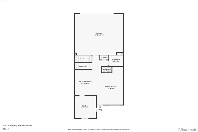 $340,000 | 979 South Granby Way, Aurora, CO 80012