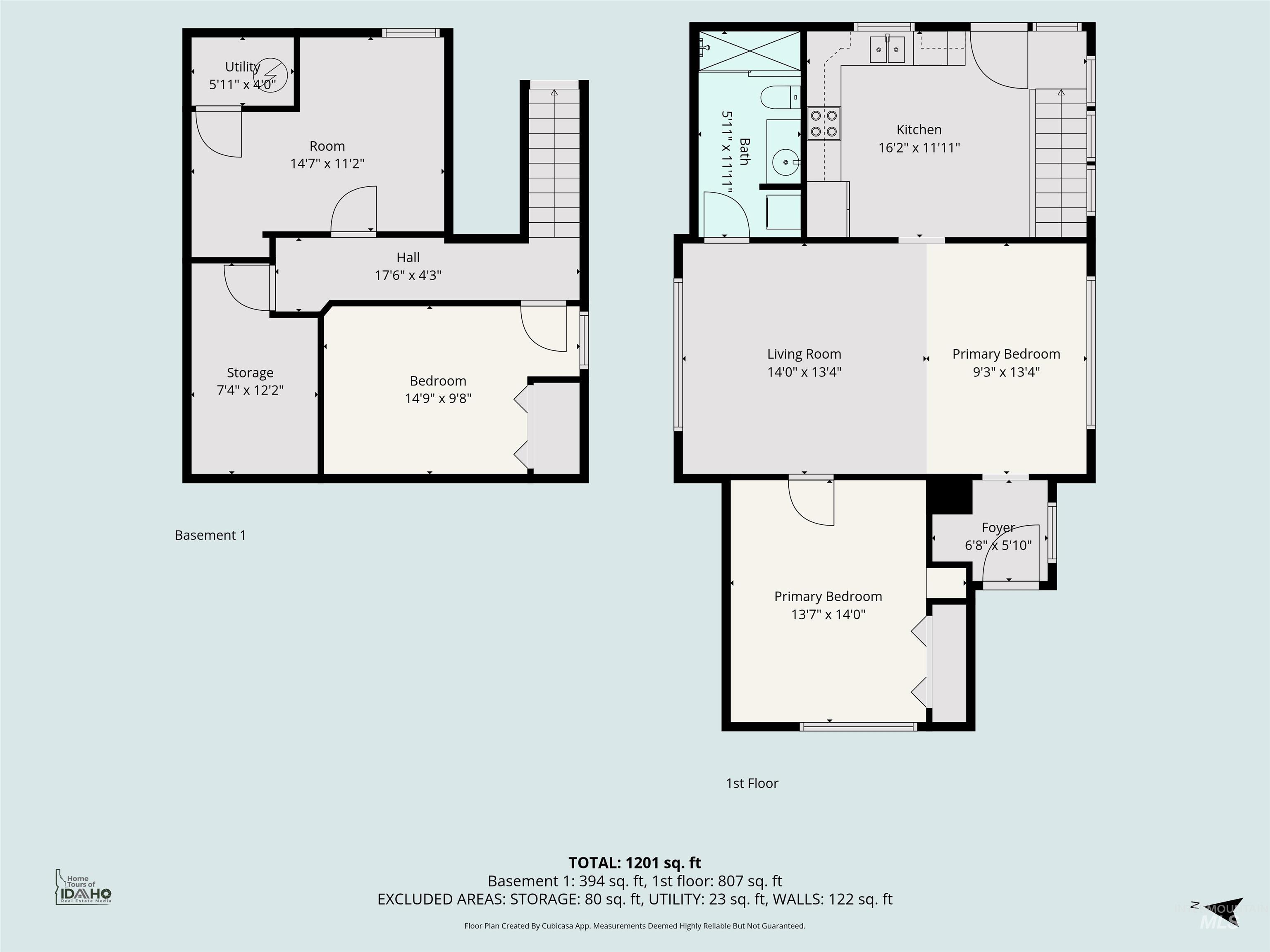 120 South Locust Street Nampa, ID 83686 - Photo 32 of 32 View of property floor plan