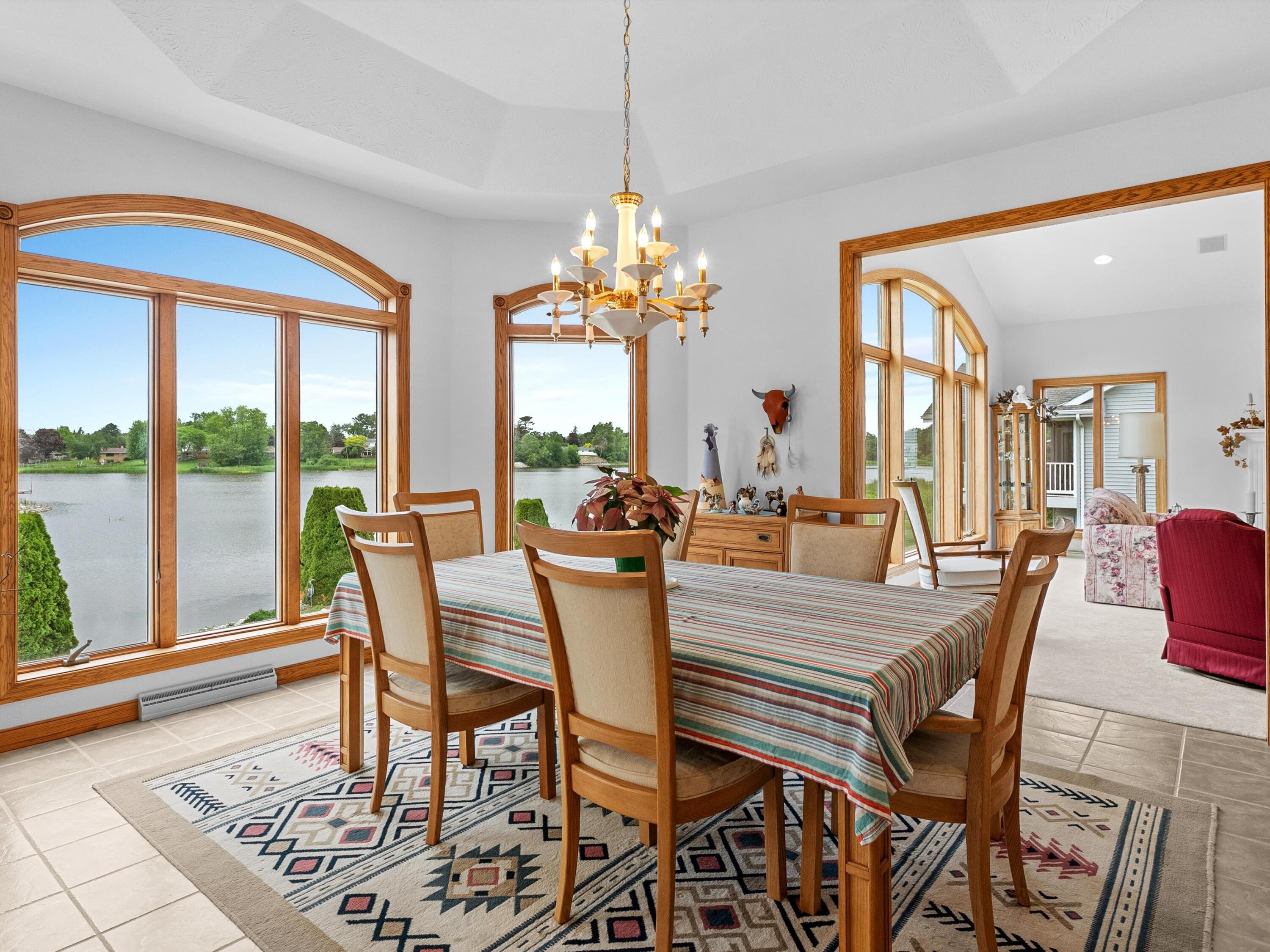 1505 Blue Heron Drive Two Rivers, WI 54241 - Photo 23 of 50 Dining to Living Room